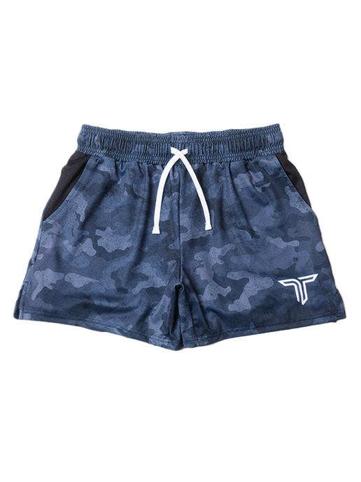 Urban Camo Gym Shorts (5” & 7” Inseam) - Navy