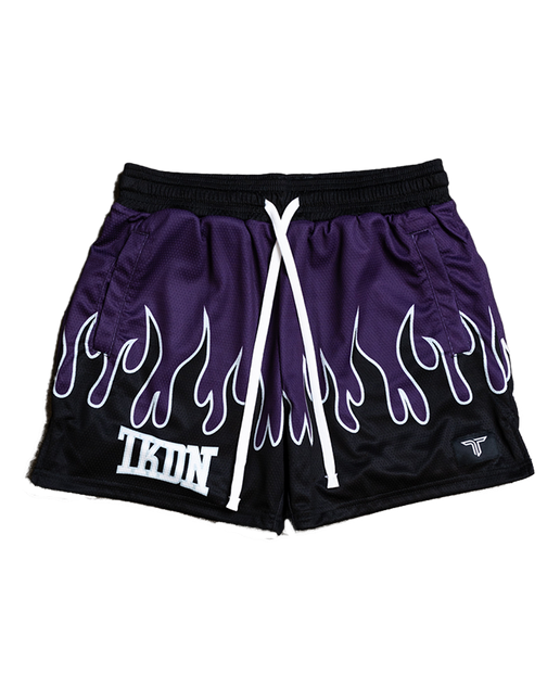 Fire FC Mesh Training Short (5” Inseam) - Berry