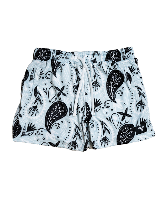 Bandana Mesh Training Short (5” Inseam) - Ice