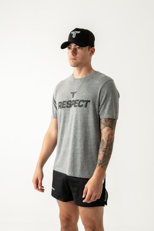 Respect Triblend T-Shirt - Grey