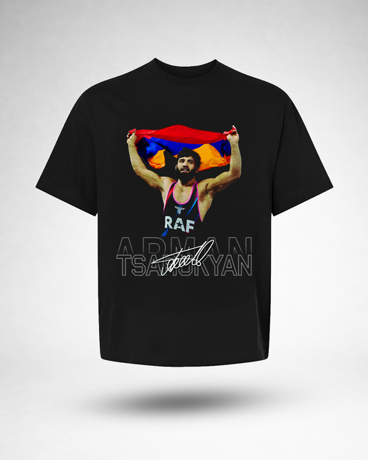 RAF Arman Hero Oversized Tee - Black