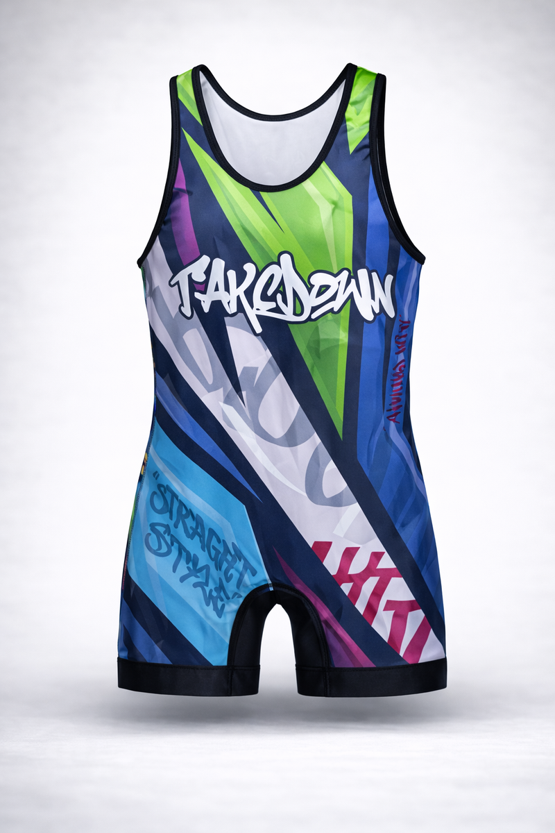 Grаffiti Wrestling Singlet