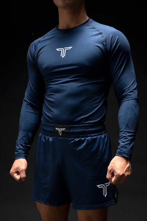 Essential Long-Sleeve Rashguard - Navy