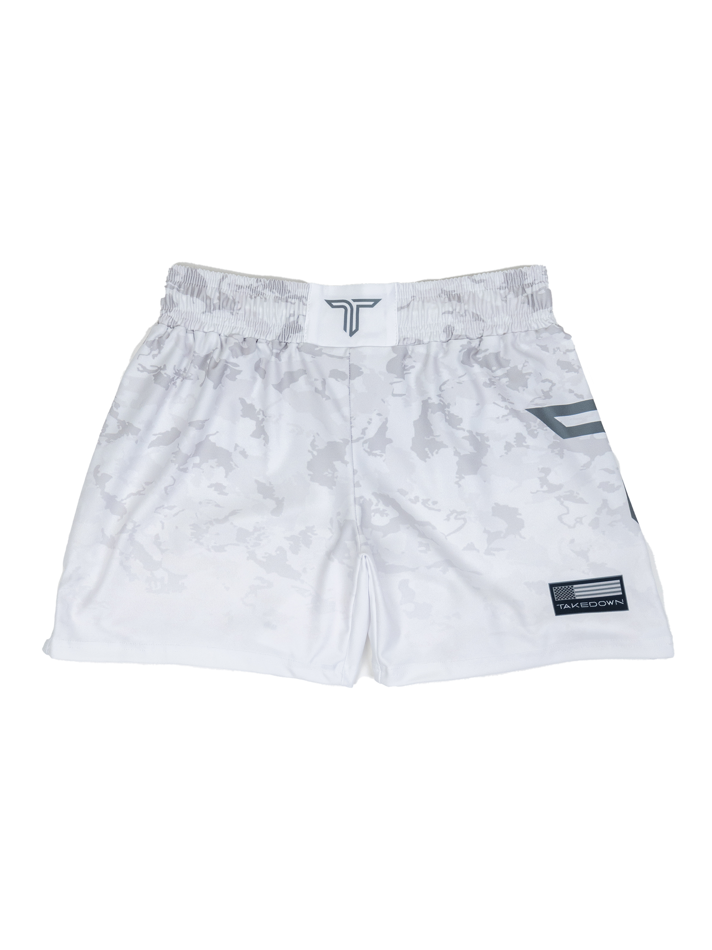 Particle Camo Fight Shorts - Ghost Grey (5