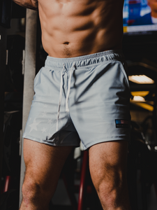 Gym Star Gym Shorts - Grey (5"&7" Inseam)