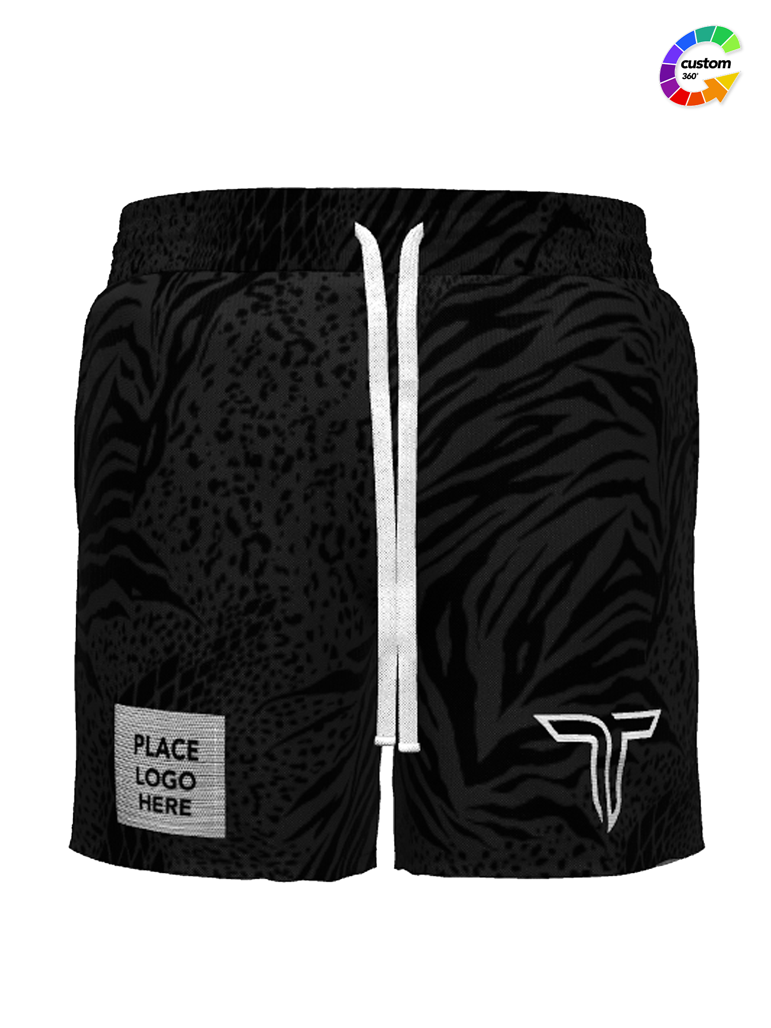 TD-GS-009 360° Custom Gym Shorts (5