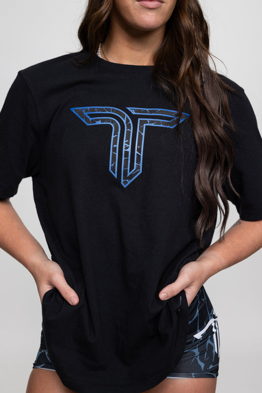 Magma ”Blue Steel” Logo T-Shirt - Black