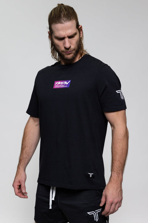 TKDN Box Gradient T-Shirt - Black