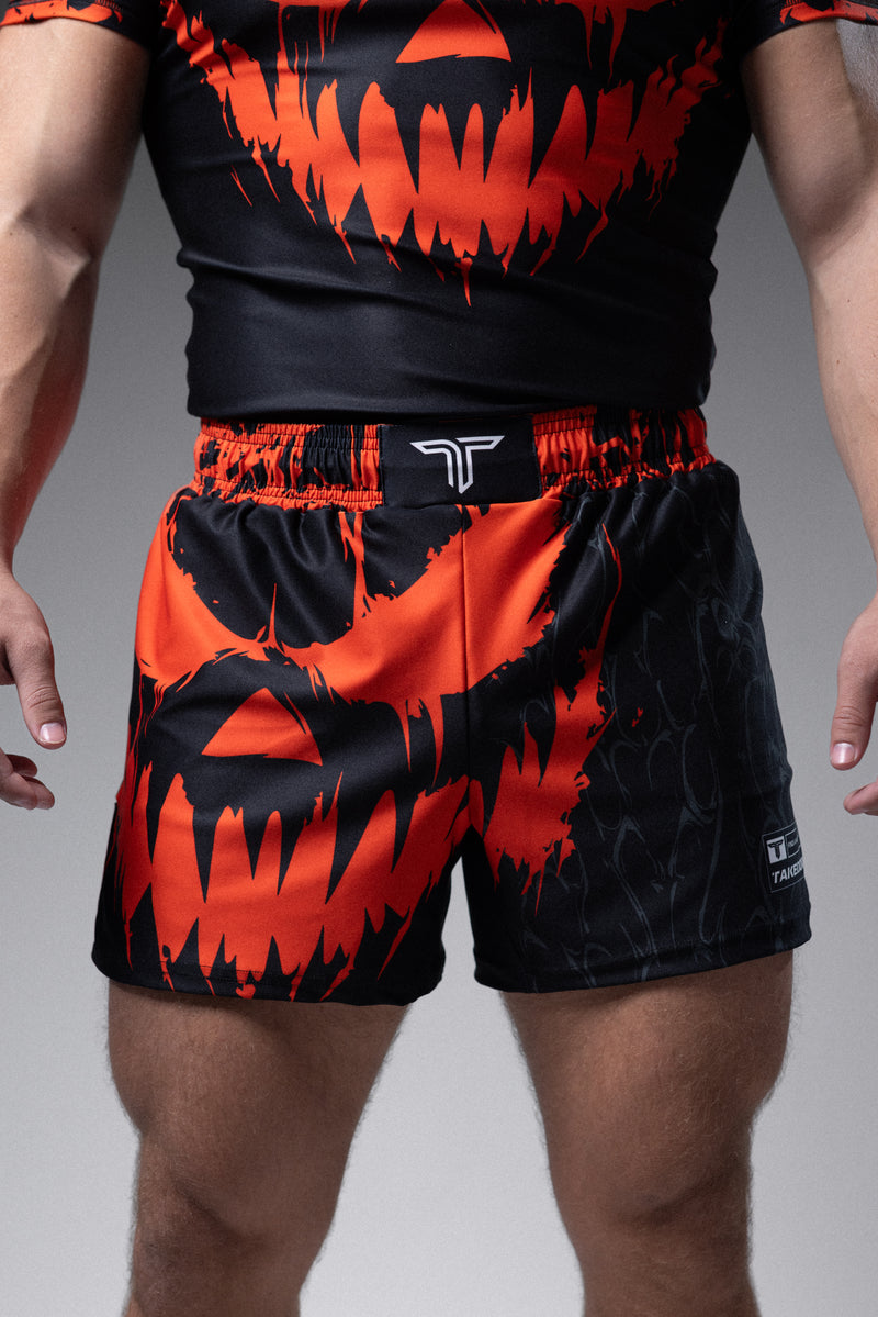 Jack O' Lantern Fight Shorts (5”&7“ Inseam)