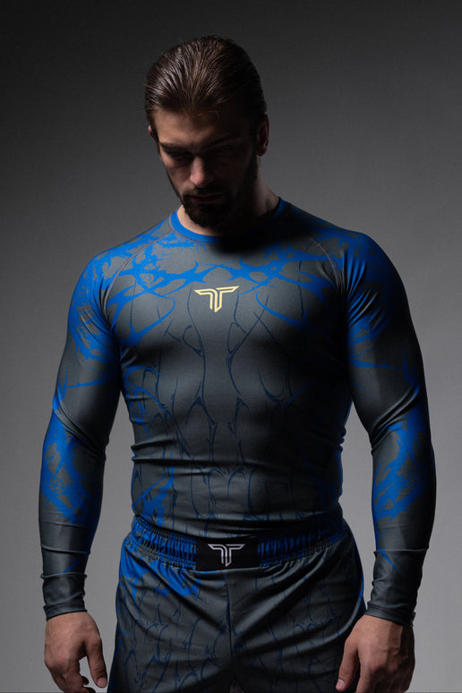 Symbiotek Long-Sleeve Rashguard - Blue
