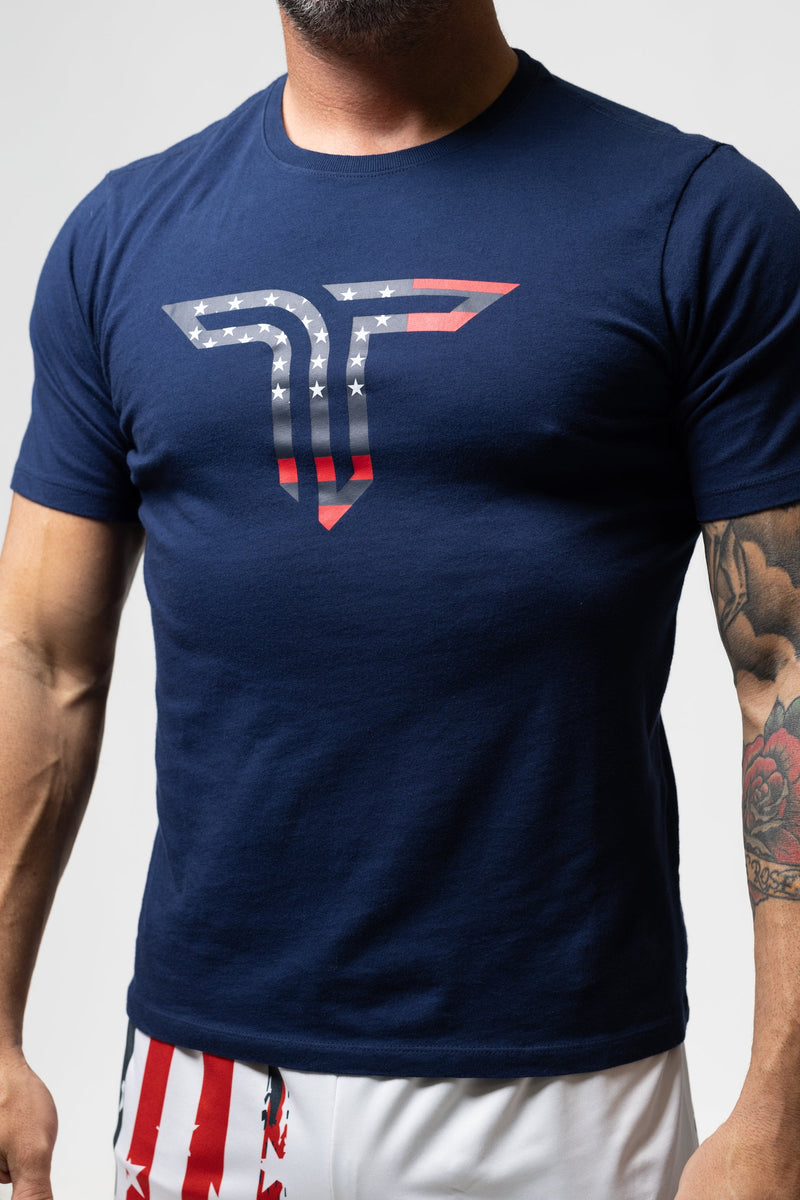 USA Icon T-Shirt - Navy