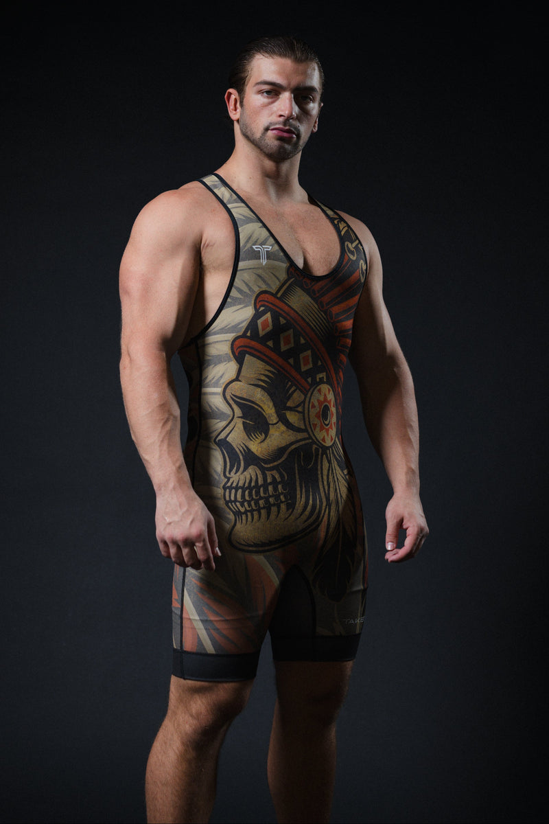 Warrior Chief Wrestling Singlet