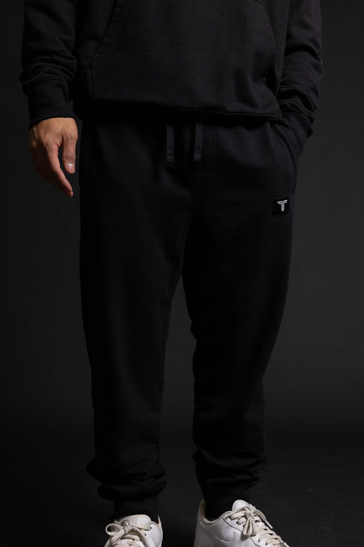 Takedown Leg Patch Jogger - Black