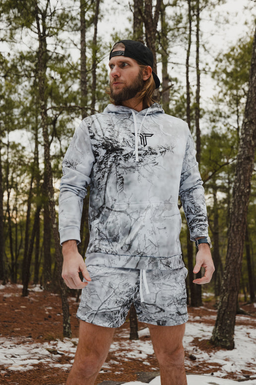 Snow Hunter Training Kit (Performance Hoodie & Mesh Short Bundle)