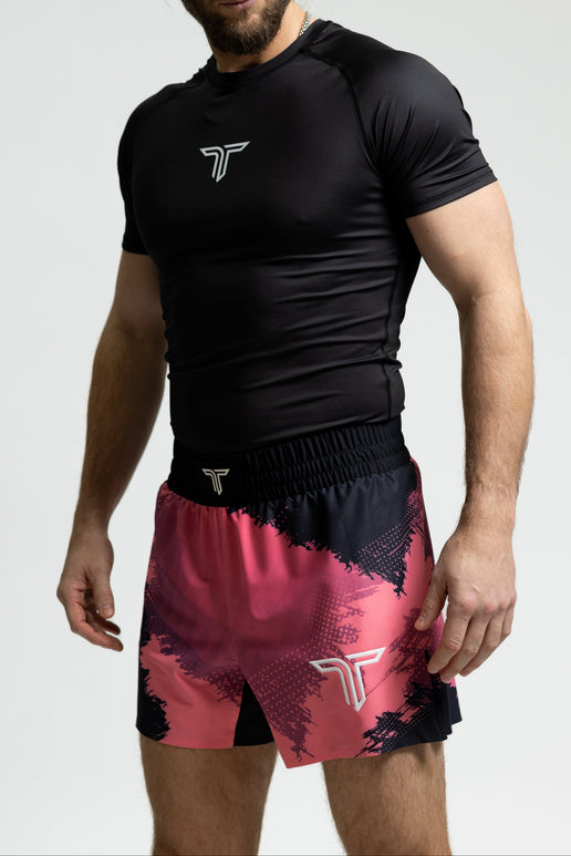 Watermelon Kaos Camo Pro Fight Kit (5” Pro Fight Short & Rashguard Bundle)