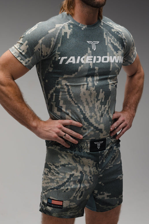 Air Camo Short-Sleeve Rashguard