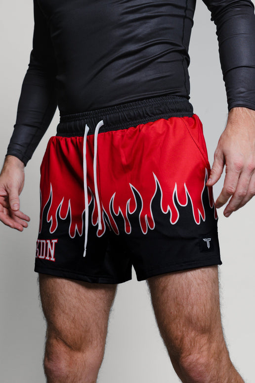 Fire FC Gym Shorts (5” & 7” Inseam) - Fire