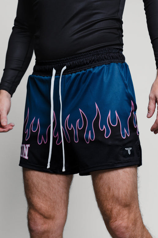 Fire FC Gym Shorts (5” & 7” Inseam) - Blue