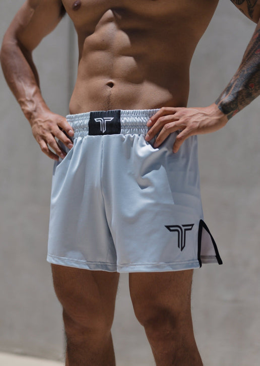 Essential Fight Shorts (5”&7“ Inseam) - Silver