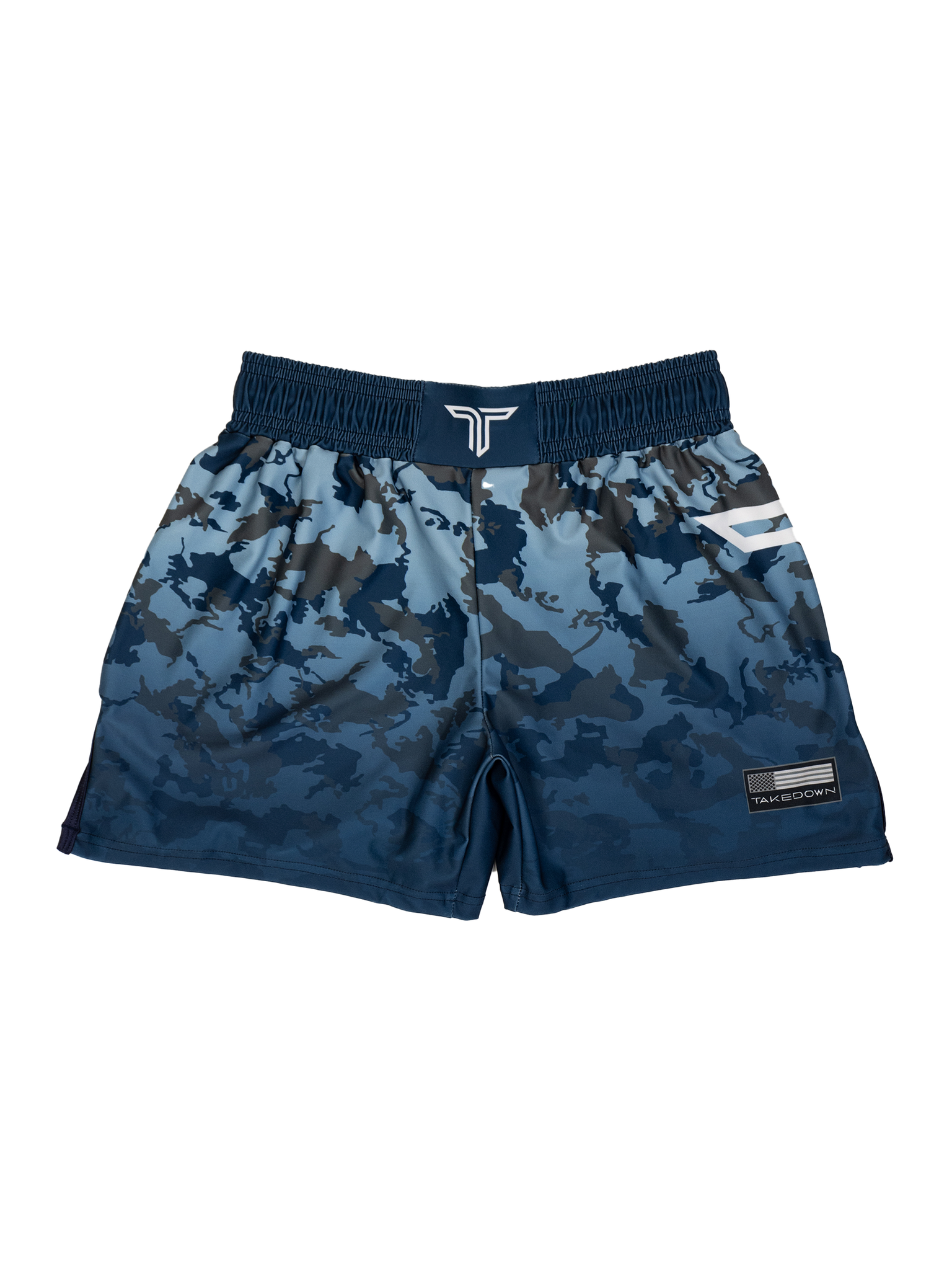 Particle Camo Women's Fight Shorts - Ink (3" & 5" Inseam)