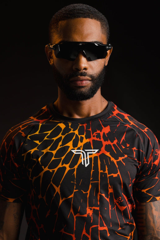 Magma Short-Sleeve Rashguard - Lava