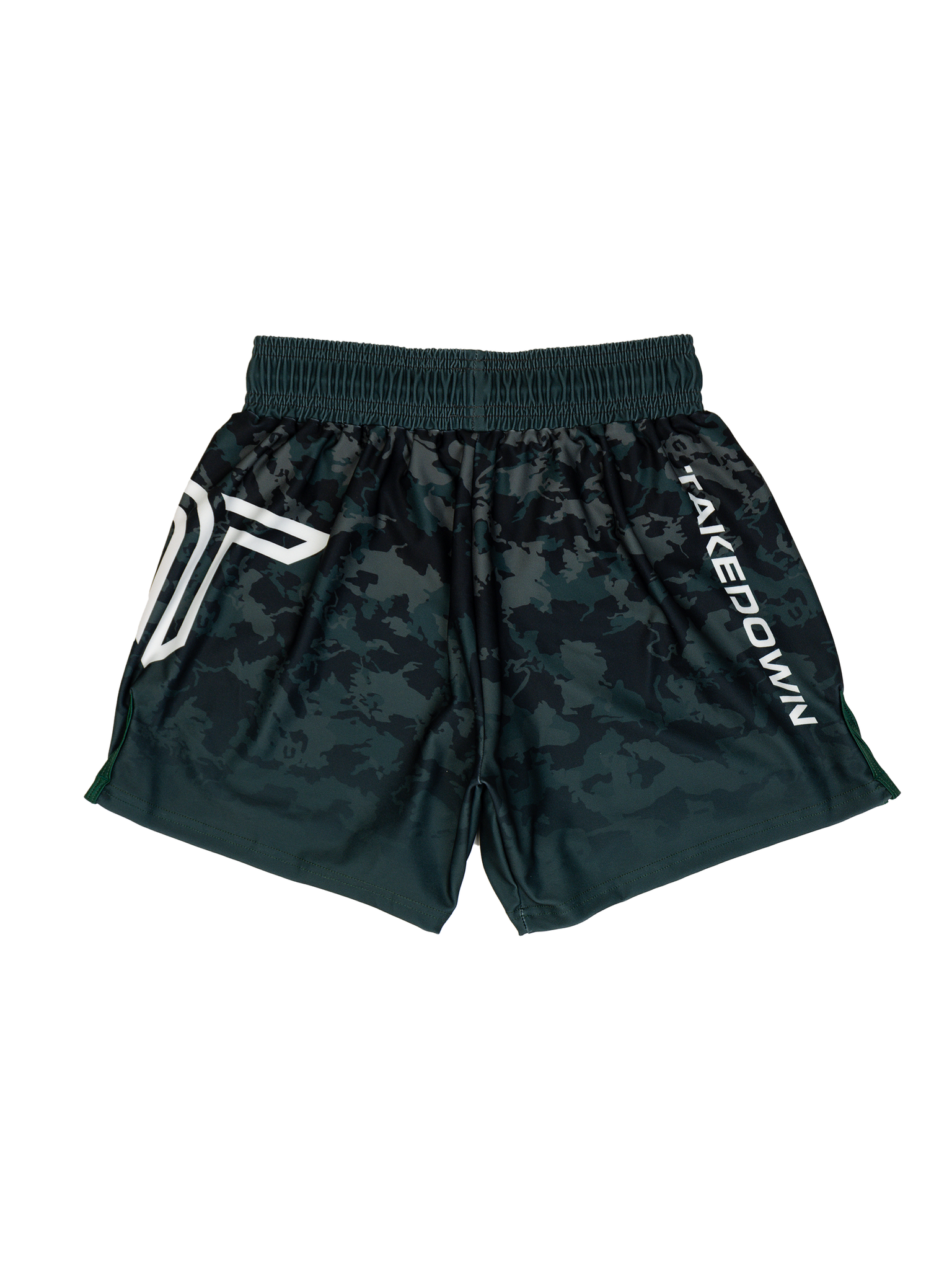 Particle Camo Women's Fight Shorts - Moss (3" & 5" Inseam)