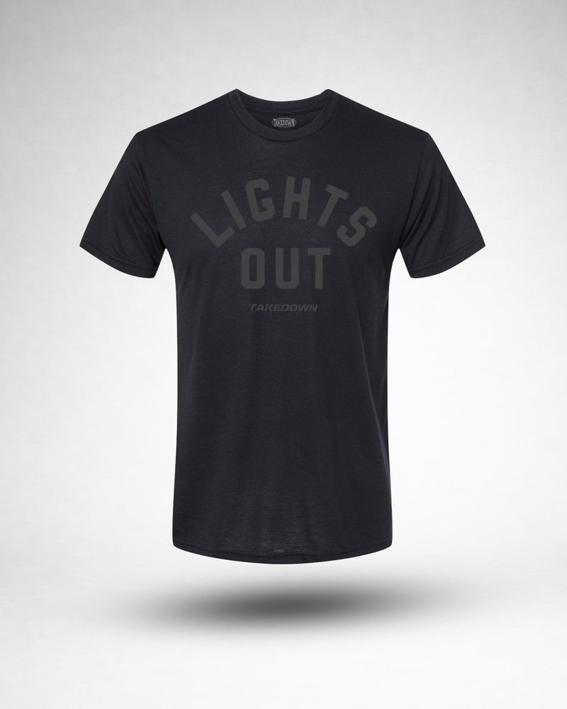 ”Lights Out” Daily Grind Tee - Vintage Black