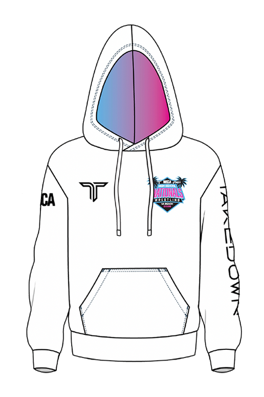 2025 NHSCA Nationals Performance Hoodie - White