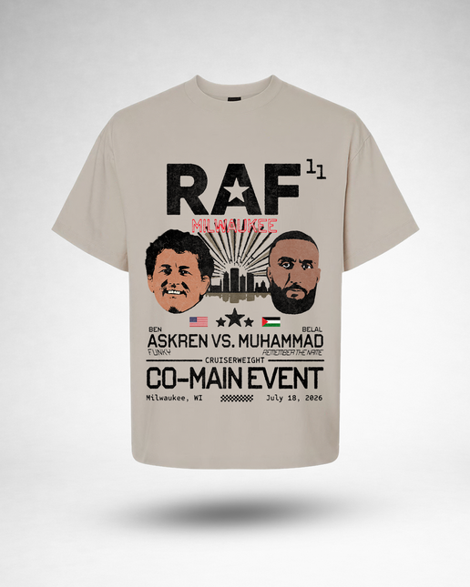 RAF 11 Co-Main Event Tee - Askren/Muhammad
