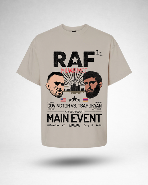 RAF 11 Main Event Tee - Covington/Tsarukyan