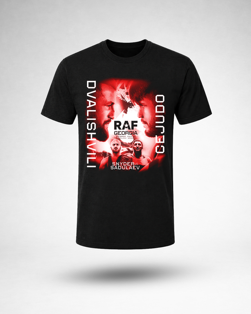 RAF Georgia Poster Tee - Black