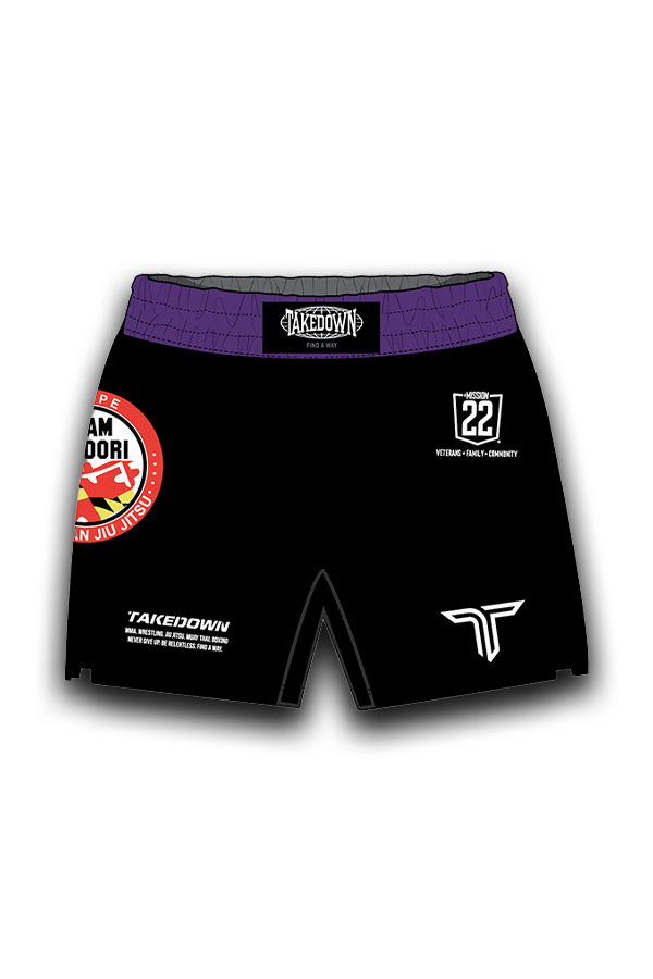 Randori Fight Shorts (5” Inseam) - Purple
