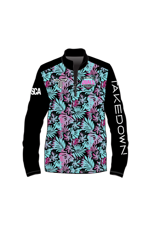2025 NHSCA Duals Quarter Zip - Black
