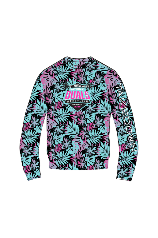 2025 NHSCA Duals Performance Crewneck - Black