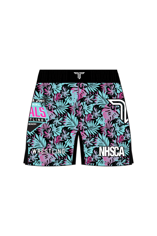 2025 NHSCA Duals Fight Short - Black (5” Inseam)