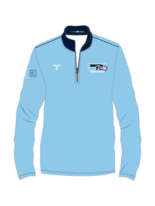 South River Youth Athletics Quarter Zip - Baby Blue