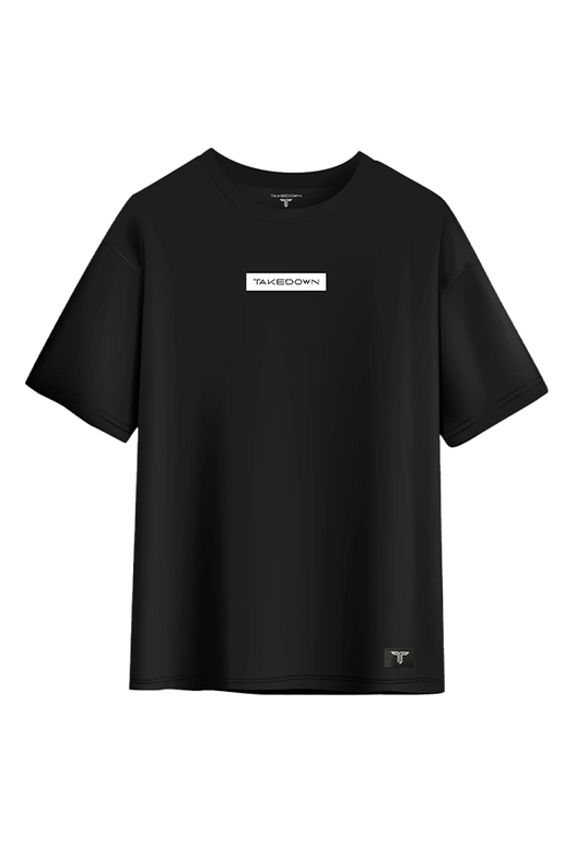 Small Box Logo Oversized T-Shirt - Black