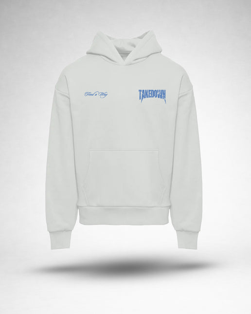 ”Made on the Mat” Graphic Hoodie - Bone