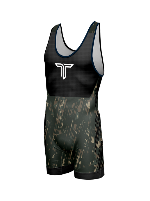 The Patriot Series Wrestling Singlet - Ranger Green