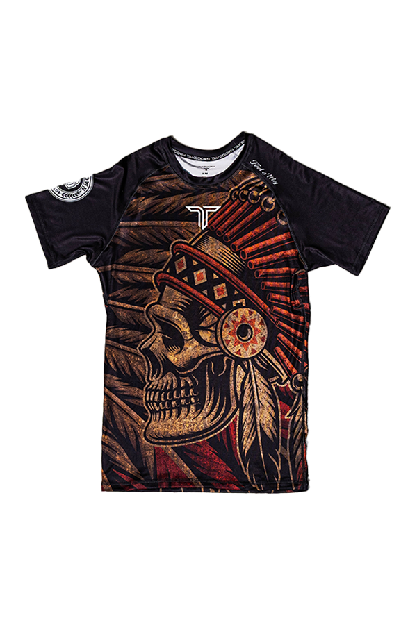 Youth Warrior Chief Short-Sleeve Rashguard