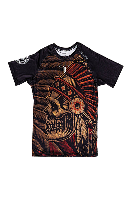 Youth Warrior Chief Short-Sleeve Rashguard