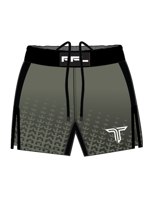 PFL Crown 7” Pro Fight Short - Military Green