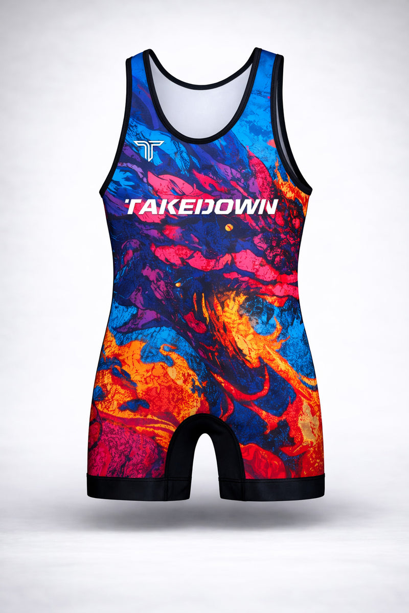 Dragon Wrestling Singlet