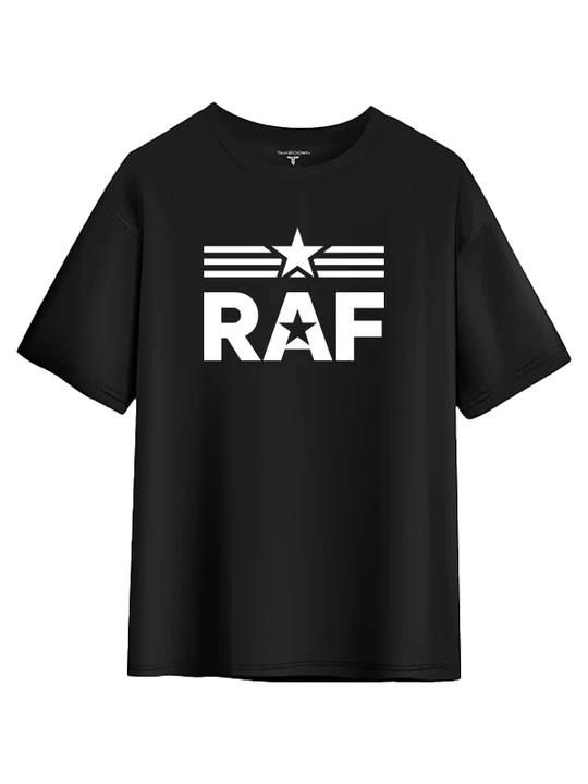 RAF Logo T-Shirt - Black
