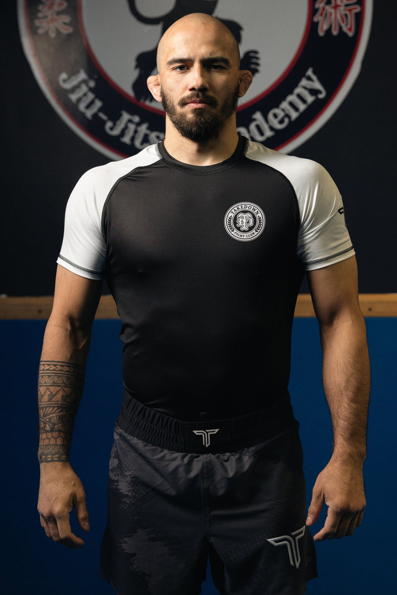 Takedown Seal Short-Sleeve Rashguard - Black
