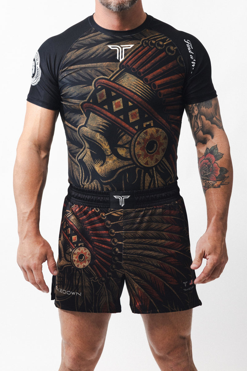 Warrior Chief Fight Kit (Fight Short & Rashguard Bundle)