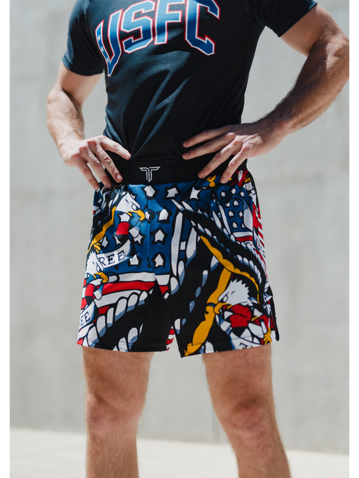 Star Spangled Fight Shorts (5”&7“ Inseam)