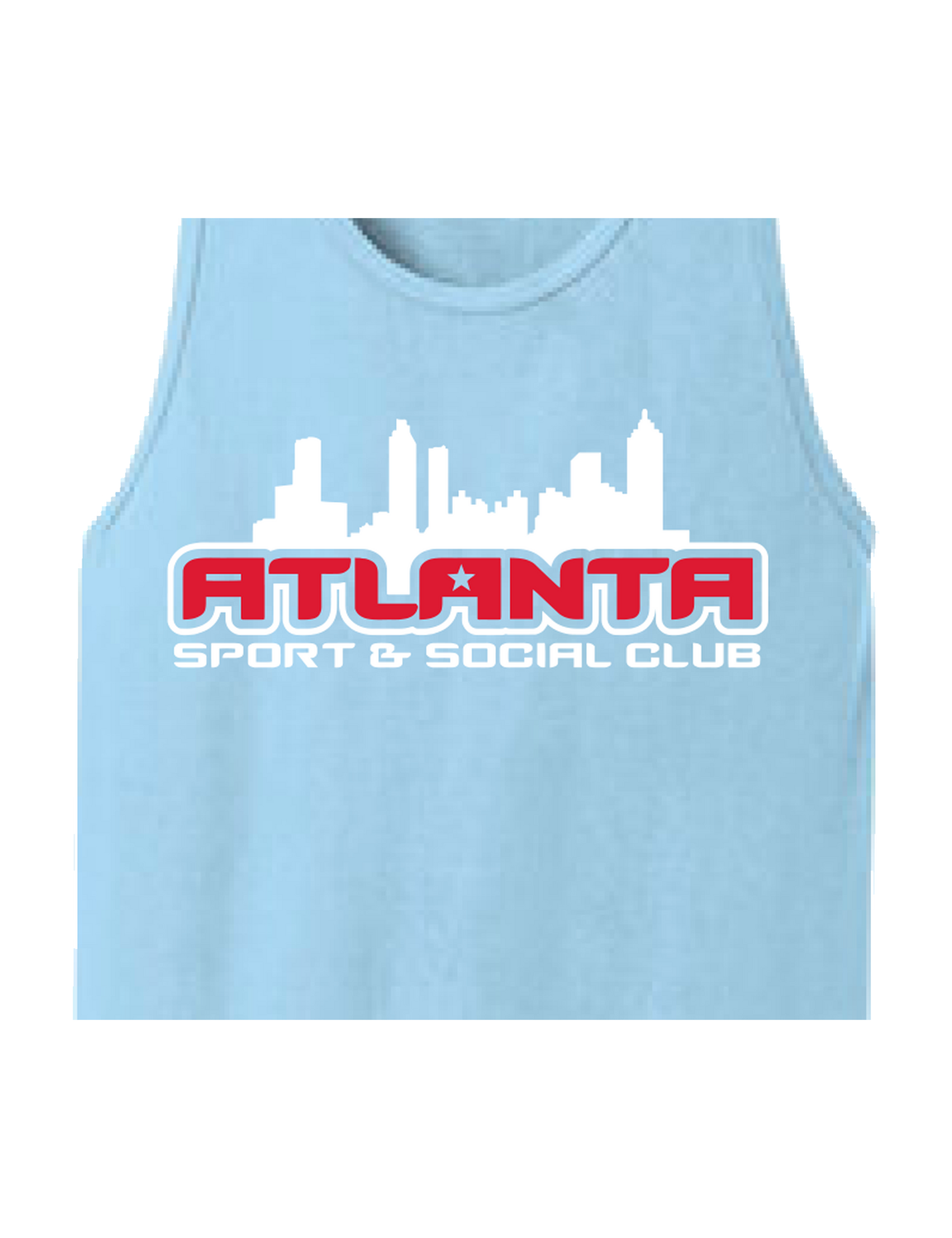 Atlanta Sport & Social Club Tank Top - Light Blue