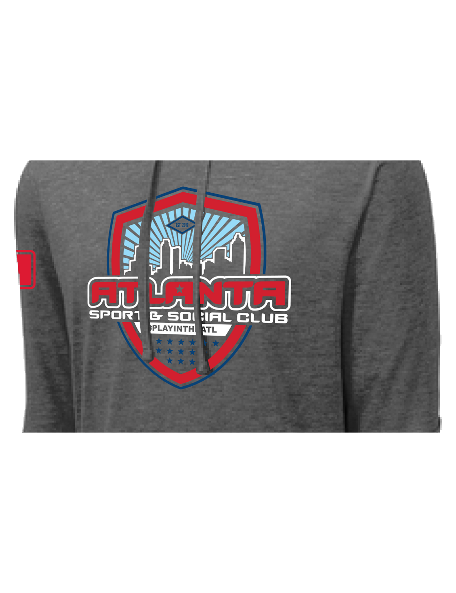 Atlanta Sport & Social Club Long Sleeve Hoodie - Grey