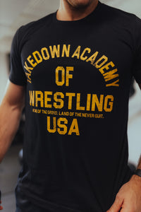 Academy Of Wrestling Graphic T-Shirt